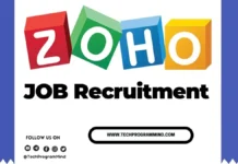 Zoho Recruitment 2025 – Software Debug Engineer Zoho Recruitment 2025