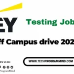 EY GDS Hiring 2024 | EY GDS Testing Jobs for fresher EY GDS Hiring 2024