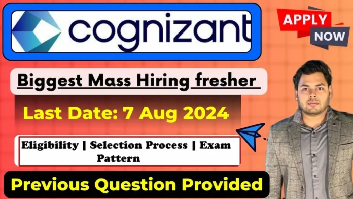 Cognizant Recruitment 2024