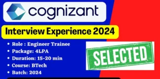 Cognizant cis role interview questions | Cognizant Interview Experience 2024 Cognizant cis role interview questions