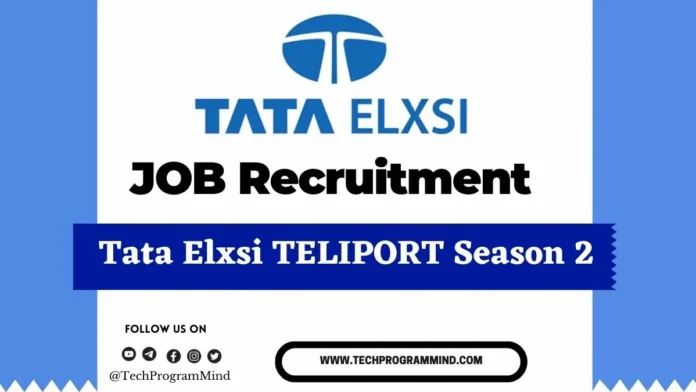 Tata Elxsi Hiring 2025 2026