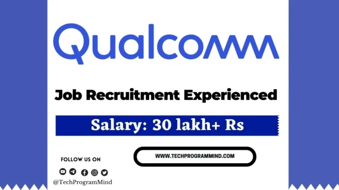 Qualcomm Data Analyst Jobs 2024