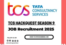 TCS Recruitment 2025 | TCS HackQuest Season 9 TCS Recruitment 2025