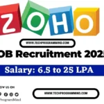 ZOHO off campus drive 2025 | Jobs for SDE/QA Test Engineer/DevOps Engineer ZOHO off campus drive 2025