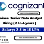 Cognizant off campus drive 2025 | cognizant hiring junior data analyst Cognizant off campus drive 2025