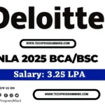 Deloitte NLA 2025 Hiring for BCA BSC Degree Deloitte NLA 2025 Hiring for BCA BSC Degree