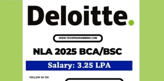 Deloitte NLA 2025 Hiring for BCA BSC Degree Deloitte NLA 2025 Hiring for BCA BSC Degree