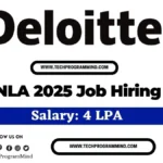 Deloitte NLA Engineering Hiring 2025 Deloitte NLA Engineering Hiring 2025