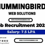 Hummingbird Recruitment 2025 – Hummingbird web solutions jobs Hummingbird Recruitment 2025