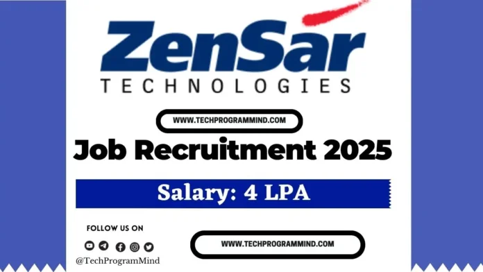 Zensar recruitment 2025 for freshers