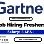 Gartner Recruitment 2024 – Job in Gurgaon Gartner Recruitment 2024
