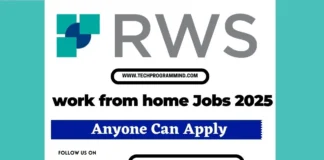 RWS Work From Home Job | Part Time Jobs Near Me RWS Work From Home Job