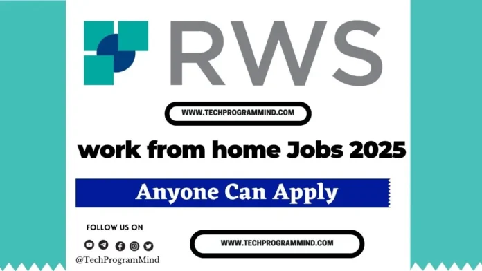 RWS Work From Home Job