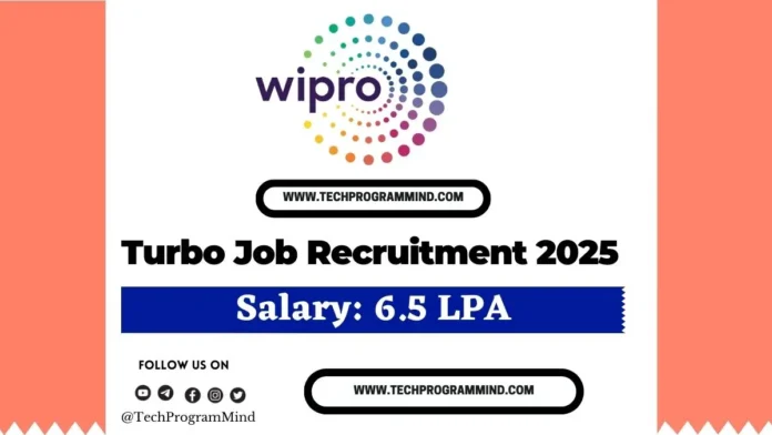 Wipro Turbo Role Hiring 2025