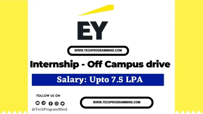 EY Internships 2025 Hiring