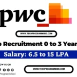 PWC Job Recruitment 2025 | PWC Jobs for 0 to 3 years experience PWC Job Recruitment 2025