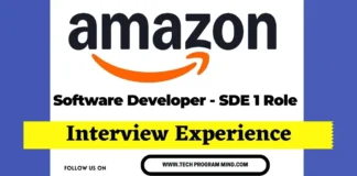 Amazon SDE Interview Experience Off Campus Amazon SDE Interview Experience Off Campus