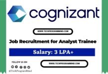 Cognizant Analyst Trainee Hiring | Cognizant jobs for 2023 2024 2025 Cognizant Analyst Trainee Hiring