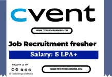 Cvent Recruitment 2025 | Cvent Off Campus Drive 2025 Cvent Recruitment 2025