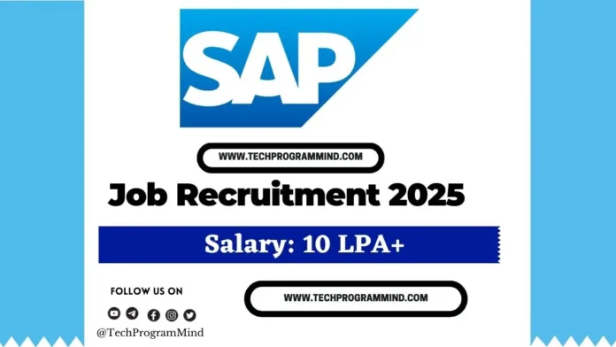 SAP Recruitment 2025 2024