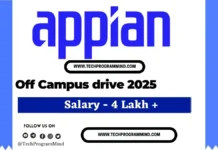 Appian Recruitment 2025 | Software Engineer jobs Chennai for freshers Appian Recruitment 2025