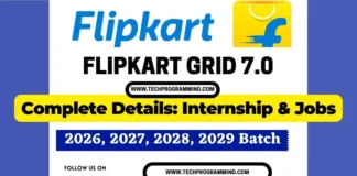 Flipkart Grid 7.0 Registration – Flipkart Internship 2026 Flipkart Grid 7.0 Registration