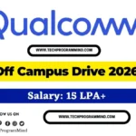 Qualcomm Off Campus Drive 2026 | Qualcomm Recruitment 2026 Qualcomm Off Campus Drive 2026