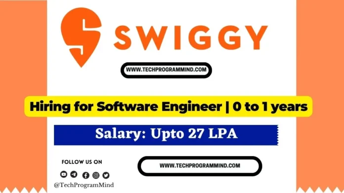 Swiggy Recruitment 2025