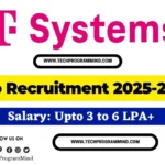 T Systems Recruitment 2025 2026 Batch T Systems Recruitment 2025 2026 Batch