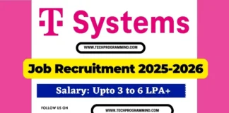 T Systems Recruitment 2025 2026 Batch T Systems Recruitment 2025 2026 Batch