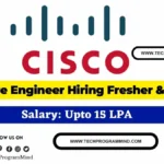 Cisco Recruitment 2025 2026 Batch | Software Engineer Cisco Recruitment 2025 2026 Batch