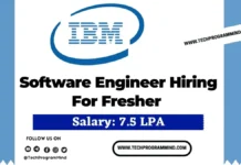 IBM Software Engineer Intern Hiring 2026 IBM Software Engineer Intern Hiring 2026