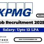 KPMG Recruitment 2025 | KPMG Analyst Role Hiring 2025 KPMG Recruitment 2025