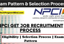 NPCI GET Role Selection Process and Exam pattern 2025 NPCI GET Role Selection Process and Exam pattern 2025