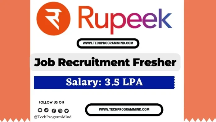 Rupeek Relationship Trainee Hiring 2025