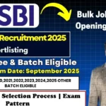 SBI Junior Associate Recruitment 2025 | SBI Clerk 2025 Notification Out for 6589 Vacancies SBI Junior Associate Recruitment 2025