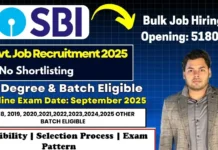 SBI Junior Associate Recruitment 2025 | SBI Clerk 2025 Notification Out for 6589 Vacancies SBI Junior Associate Recruitment 2025