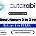Autorabit Hiring 2025 for Software Engineer Autorabit Hiring 2025 for Software Engineer