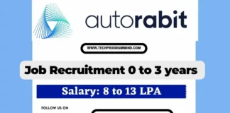 Autorabit Hiring 2025 for Software Engineer Autorabit Hiring 2025 for Software Engineer
