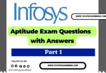 Infosys Aptitude Test Questions and Answers 2025 Infosys Aptitude Test Questions and Answers 2025