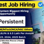 Persistent System Off Campus Drive 2025 | Persistent associate software engineer hiring 2025 Persistent System Off Campus Drive 2025