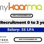 mykaarma Hiring 2025 for Software Development Engineer mykaarma Hiring 2025 for Software Development Engineer