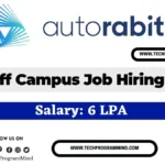 Autorabit Recruitment 2025 – Performance Testing Role Autorabit Recruitment 2025 - Performance Testing Role