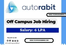 Autorabit Recruitment 2025 – Performance Testing Role Autorabit Recruitment 2025 - Performance Testing Role