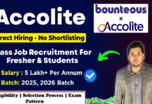 Bounteous x Accolite Recruitment 2025 | Accolite Hiring 2025 2026 Batch Bounteous x Accolite Recruitment 2025