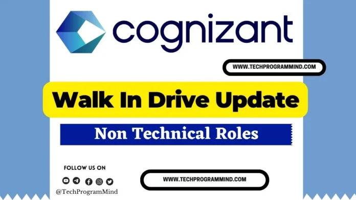 Cognizant Walk-In Drive 2025