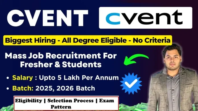 Cvent Hiring 2025 2026 Batch Cvent Hiring 2025 2026 Batch