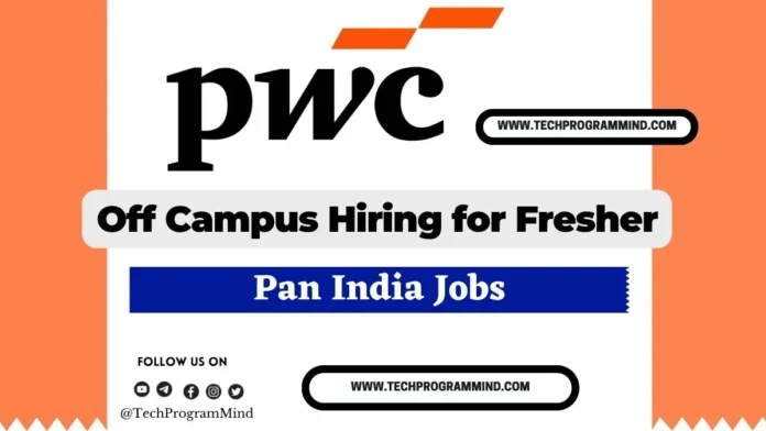 PWC Off Campus drive 2025 for MBA Specialist