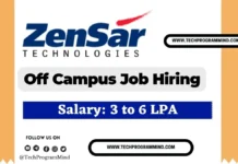 Zensar Off Campus Drive 2025 – GEN AI Annotation Labeling Zensar Off Campus Drive 2025