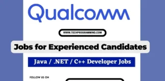 Qualcomm Onsite Hiring 2025: Java / .NET / C++ Developer Jobs in Hyderabad (1–6 Years Experience) Qualcomm Onsite Hiring 2025 Java .NET C++ Developer Jobs in Hyderabad